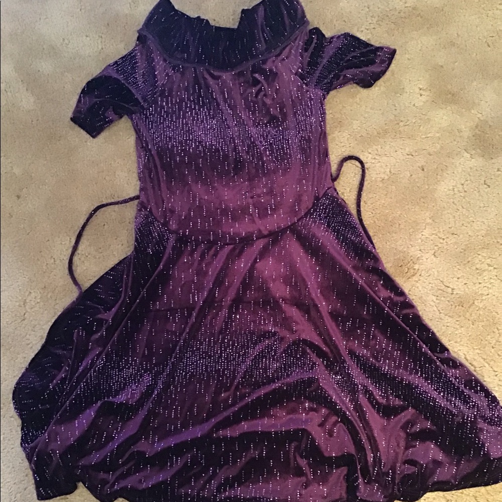 Sparky purple Limited Too dress